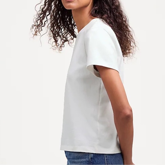 Madewell Cotton Perfect Crewneck Tee - Picture 3 of 7